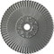 Ekena Millwork Melonie Ceiling Medallion (Fits Canopies up to 6 1/4"), Hand-Painted Silver, 36 1/4"OD x 1 7/8"P CM36MESLS - alternate 1